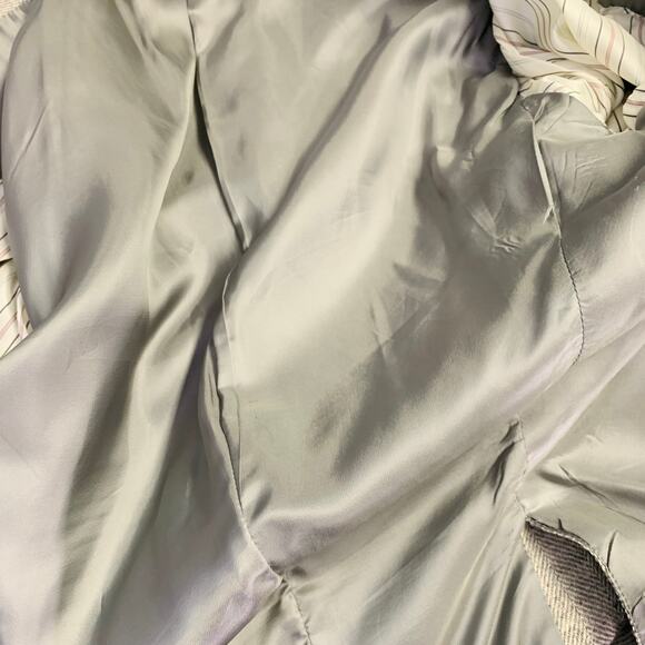 RALPH LAUREN Size 38 Regular Grey Light Grey Herringbone Camel Hair Sport Coat - Picture 9 of 10